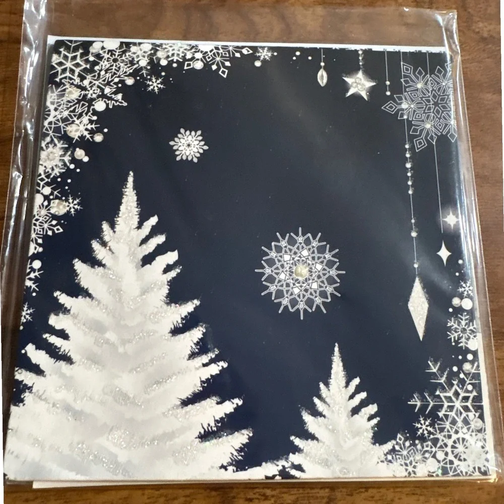 2 Treasures Christmas Pop-Up Greeting Cards‎ Festive Holiday Card Set Reindeer